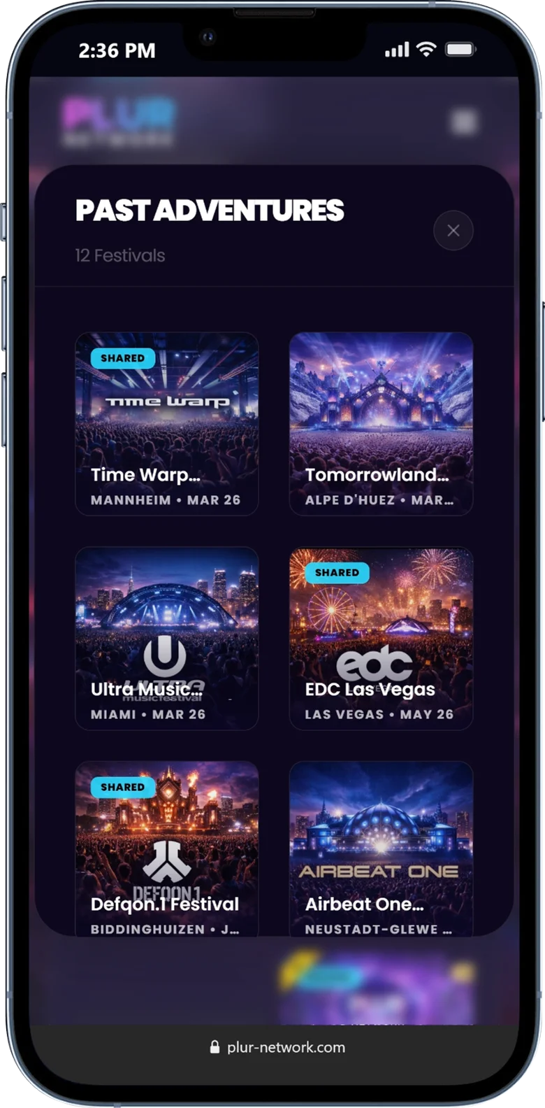 Build your festival agenda and schedule